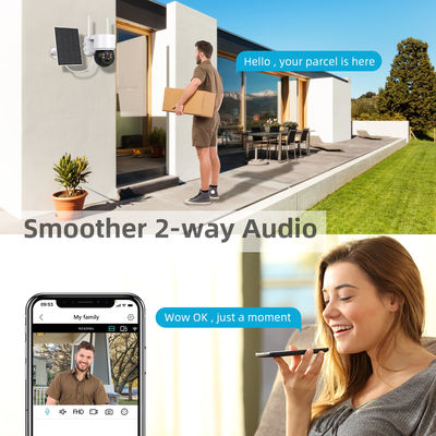 2MP 1080p CMOS Sensor Solarpanel mit Wifi IP-Kamera für Nachtsicht im Freien