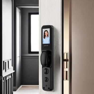 Smart Exterior Türschlösser mit Fingerabdruck / Passwort / Karte Kapazität 100 Entriegelung Karte