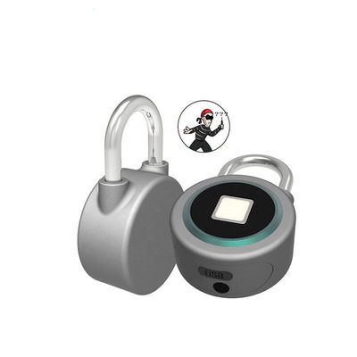 USB-Schnittstelle Stromversorgung Schrank Digitaler Vorhängeschloss mit App Smart Lock FB50 Pad Lock Fingerabdruck