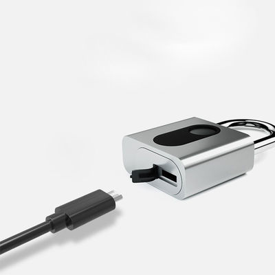 Fahrrad-Fingerabdruck-Verriegelung Sicherheit Zinklegierung Smart elektronisches Vorhängeschloss wasserdicht Diebstahlschutz