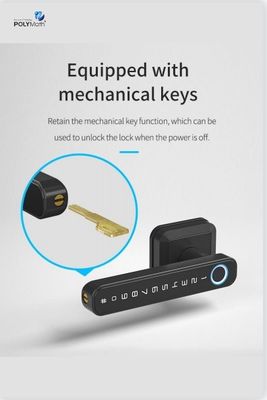 WLAN-verbundene Bluetooth-Eingangssperre Griffe für modernes Einfachheits-Style-Türschloss