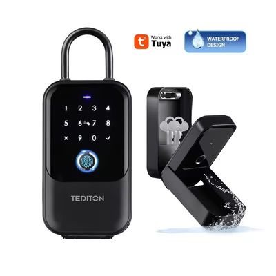 Home Hotel Office WiFi verbunden Smart Lock Tuya Netzwerk Elektronische Passwortbox Metall Tor Glas IP65 wasserdicht