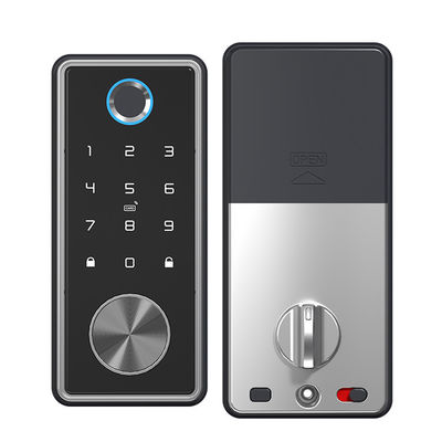 Zinklegierung Schwarzblau Zahn Smart Lock für WIFI-Netzwerk Tuya APP Speicherkarte