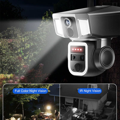 4MP drahtlose Solar-Wifi-Sicherheitskamera mit wasserdichtem Design und H.265 Video-Codierung