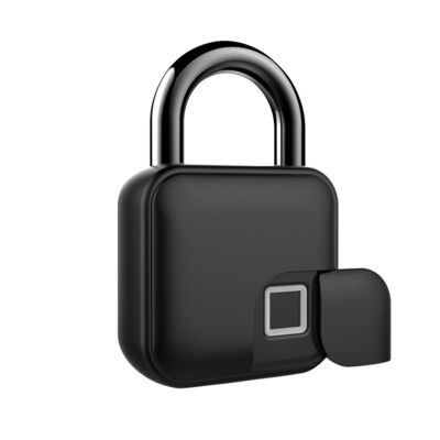 USB-Schnittstelle Stromversorgung Mini-Türschloss Gepäck Fingerabdruck Smart-Hängeschloss für Türen