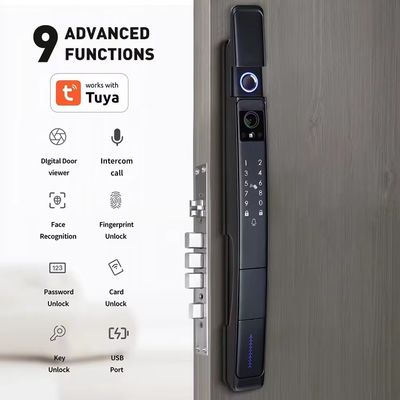 Sichern Sie Ihr Zuhause mit TUYA Smart Door Lock 3D-Gesichtserkennung und Speicherkarte
