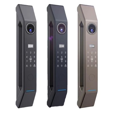 Tech Style Stahl Tür Smart WiFi Türschloss mit Finger Vein Passwort und APP-Steuerung