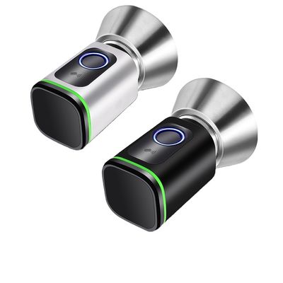 Typ C Stromversorgung Smart Fingerprint Zylinder Türschloss Wasserdicht und Euro Standard