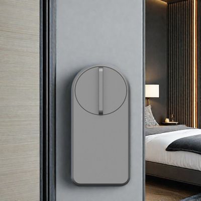 Kleines Schrank-Smart-Entry-Schloss mit Tuya Ttlock App Graue Farbe 1 Jahr Akkulaufzeit