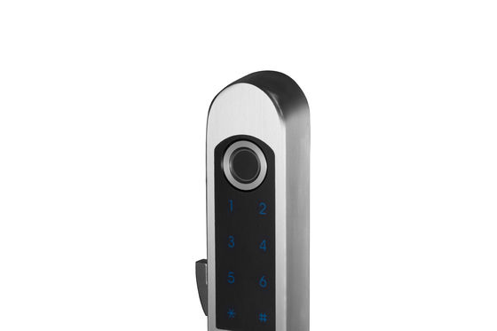 Smart Lock aus Edelstahl für Zuhause Fingerabdruck Passwort WiFi All-in-One Türschloss aus Stahl