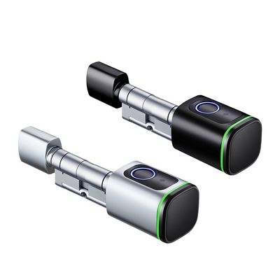 Öffnen Sie Ihre Tür mit IC-Karte Wasserdicht Tuya Smart Cylinder Lock Typ-C Stromversorgung