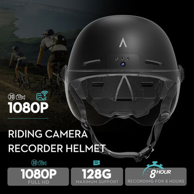 Ladespannung und Strom 5V-2A Sicherheits-Smart 1080P HD Radhelm mit Kamera