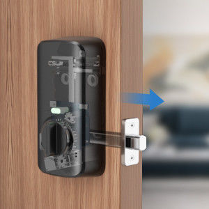 Stahl Tür Smart Schlösser Digital Tuya Wireless Wasserdichtes Passwort Schlüssellos Fingerabdruck