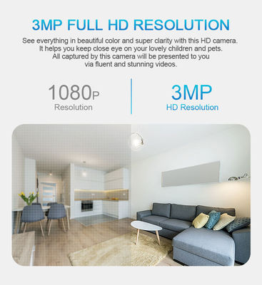 360 Grad HD Überwachung PTZ Sicherheit WLAN Cctv Netzwerkkamera für Smart Light Bulb