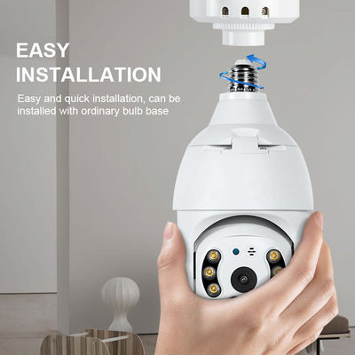 360 Grad HD Überwachung PTZ Sicherheit WLAN Cctv Netzwerkkamera für Smart Light Bulb