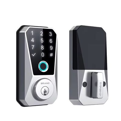 North America Holztür-Smart-Schlösser mit automatischem Fingerabdruck und WiFi-Verbindung