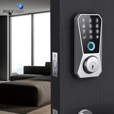 North America Holztür-Smart-Schlösser mit automatischem Fingerabdruck und WiFi-Verbindung