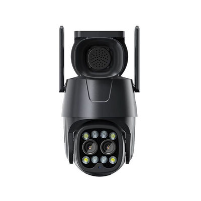 2.8 8mm Dual Lens PTZ IP-Kamera mit Hybrid-Zoom-Menschenerkennung und Audio-Fähigkeit