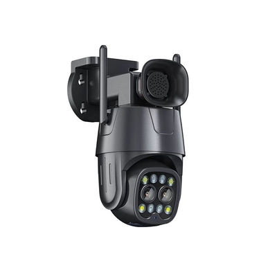 2.8 8mm Dual Lens PTZ IP-Kamera mit Hybrid-Zoom-Menschenerkennung und Audio-Fähigkeit