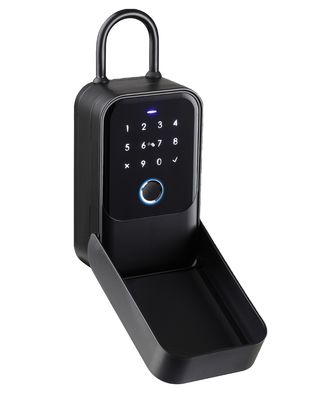Fingerabdruckleser WLAN-Verbindung Schraube für Zuhause Hotel Apartments Büro Schwarz