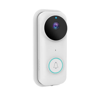 Einfach zu installieren Weißes WLAN 1080P Video Tür Telefon Intercom System Einfach zu installieren