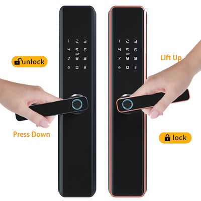 Direkte Holztür Smart Fingerabdruck Türschloss mit wasserdichten und Diebstahlschutz
