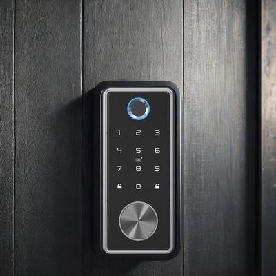 Holztür-Smart Lock mit Tuya-Code und Fingerabdruckerkennungstechnologie
