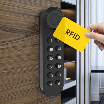 Glastür-Smart-Schranksperre mit Blue Tooth-Netzwerk und RFID-Elektronik ohne Schlüssel