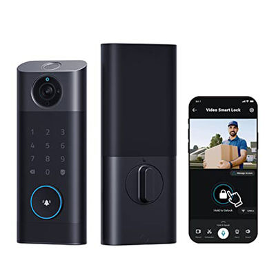 Smart Door Lock mit modernem minimalistischen Stil und Speicheroption für Speicherkarten