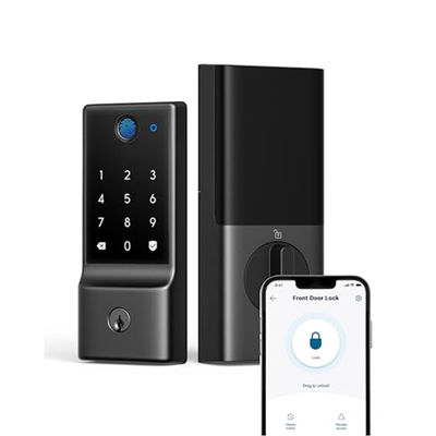 Smart Door Lock mit modernem minimalistischen Stil und Speicheroption für Speicherkarten