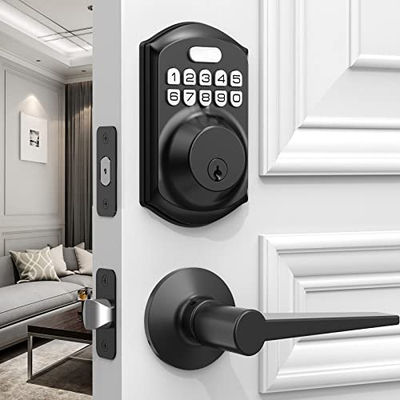 Konkurrenzfähiges Zuhause Tuya Elektro-Fingerabdruck Schlüsselloser Türgriff Smartlife Schloss Tür Set