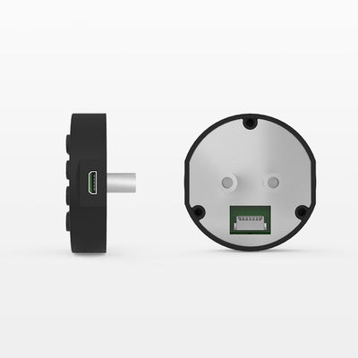 Digitale USB-Entriegelung Mini-Fingerabdruck Schranksperre für Glas- und Holztüren Runde Form