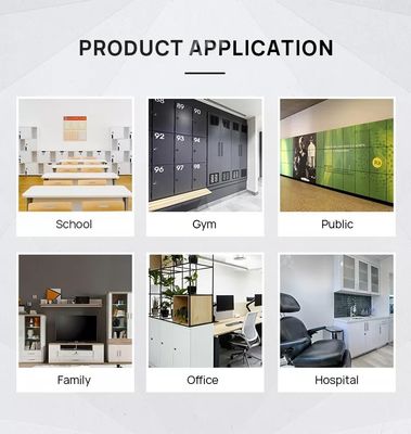 Smart Biometric Storage Cabinet Lock mit Speicherkartendaten und Möbelverschluss