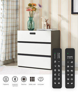 Benutzerfreundliche digitale Touchpad Zinklegierung Smart Drawer Lock für Fitnessstudio Schließfächer