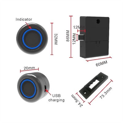 Verbessern Sie Ihre Holztür mit dem neuesten Smart Fingerprint Cabinet Lock einfach zu installieren