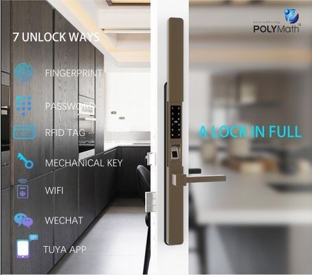 Aluminium Villa Smart Door Lock mit Fernbedienung und wasserdichtem programmierbaren Sensor