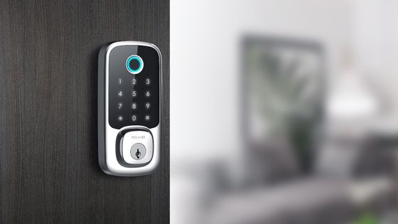 Stahltür Elektronische Tastatur Smart Locks Schraubverschluss mit Zinklegierung von POLYMATH America