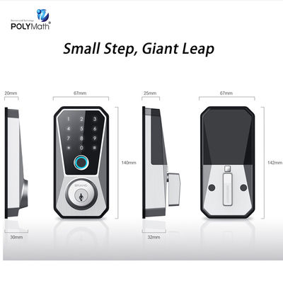 Anpassbares Zinklegierung Smart Lock Konkurrenzfähig für Wifi-fähiges Fingerabdruck-Türschloss