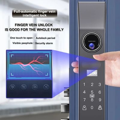 Datenspeicherung in der Cloud Schlüssellose Eingabe Smart Door Lock für Türen aus Holz und Edelstahl