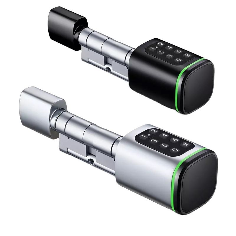 Speicherkarte Smart Digital Lock Tuya Wifi App Sicherheit für das Büro Kleiner ovaler Zylinder