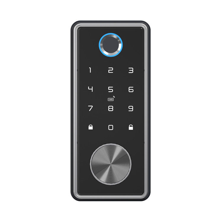 Zinklegierung Smart Lock für WiFi Fingerabdruck auf Aluminium Holz Stahl Türen
