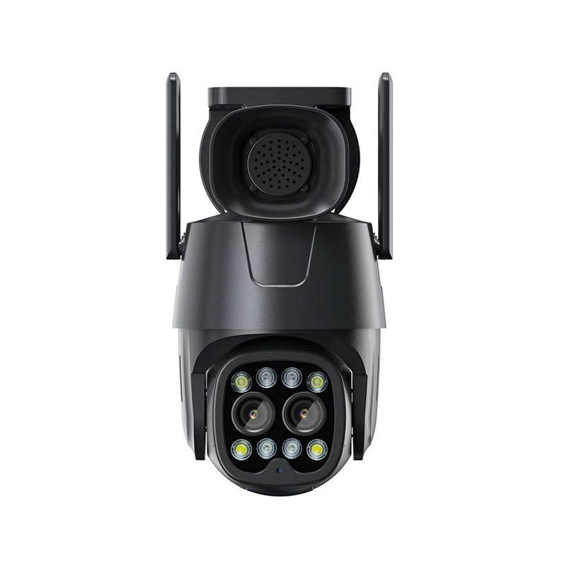2.8 8mm Dual Lens PTZ IP-Kamera mit Hybrid-Zoom-Menschenerkennung und Audio-Fähigkeit