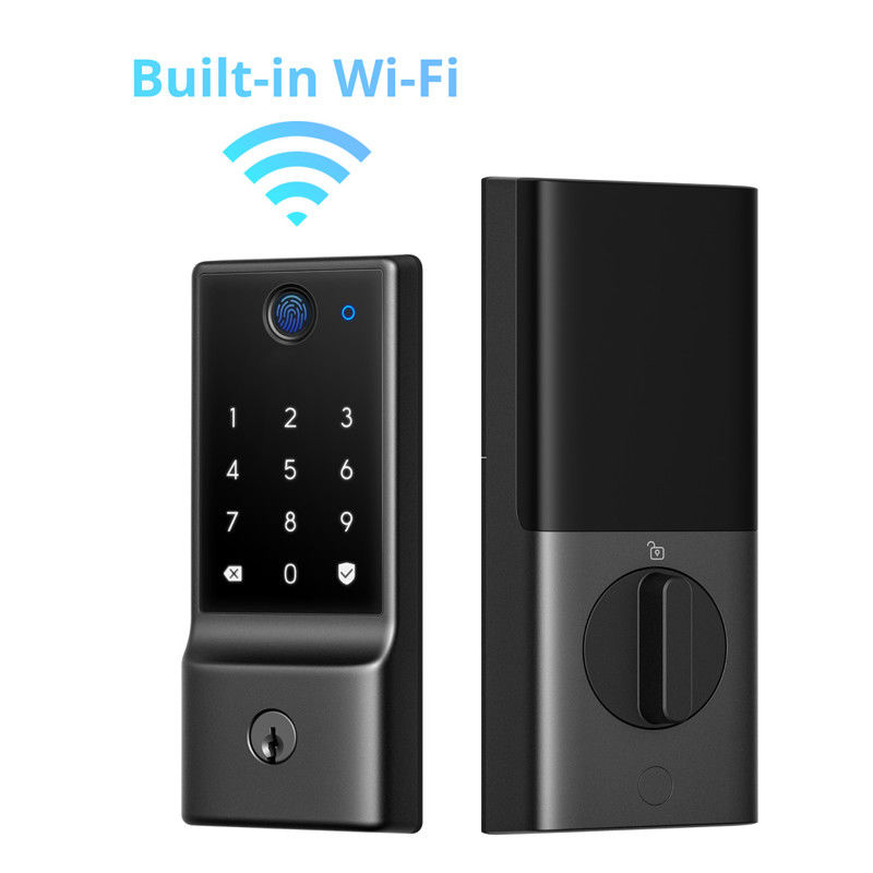 Smart Door Lock mit modernem minimalistischen Stil und Speicheroption für Speicherkarten