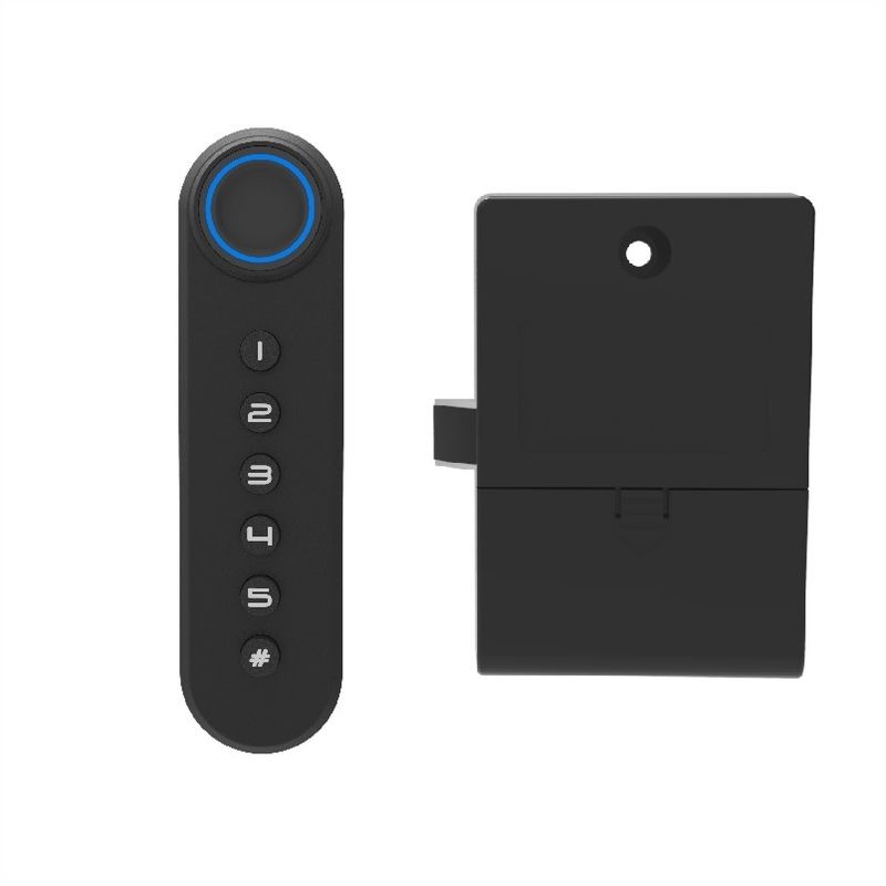Blue Tooth Netzwerk Glastür Portable Schranksperre mit digitaler Tastatur und schlüssellosem Eintrag